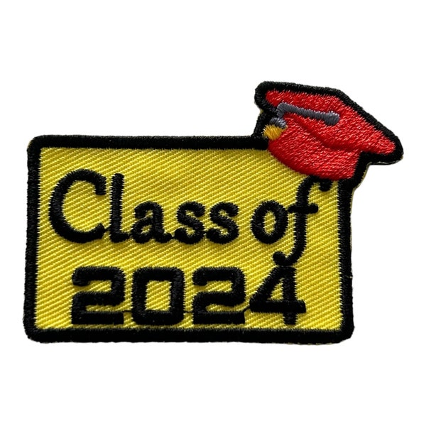 Girl Scout Ambassador Class of 2024 Graduation Iron On Patch Bridge to Adult