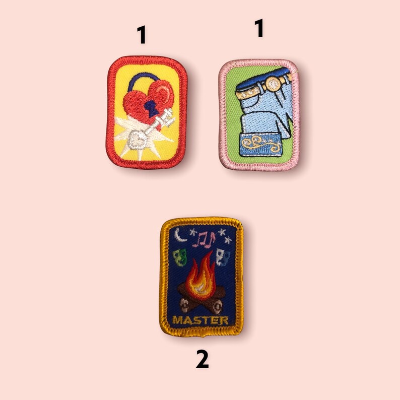 Retired Girl Scout Interest Project IP Badges Studio 2B Etsy
