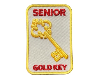 Écusson principal en or pour écusson de fer sur l'écusson de dédicace d'investiture, insigne de pontage, uniforme de ceinture