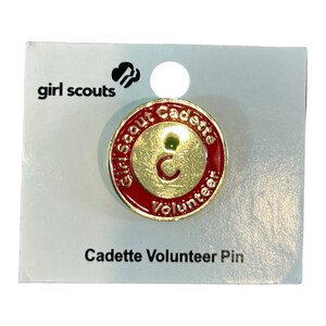 Retired Girl Scout Volunteer Pins Daisy Brownie Junior Cadette Senior ...