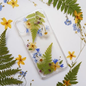 Pressed flower phone case for iPhone 16 15/14/13/12/11/XS/XR/SE/ Pro Max, Samsung Galaxy  S24 S23 fe/ 22/ 21 Plus Ultra S20/ Google pixel8