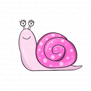Shelly Snail con adesivo in vinile a conchiglia a pois.