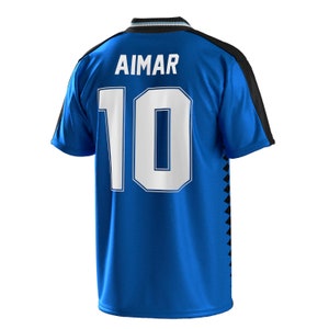 Argentina Aimar 97 Malasia U-20 World Cup Away Retro Vintage Jersey image 1