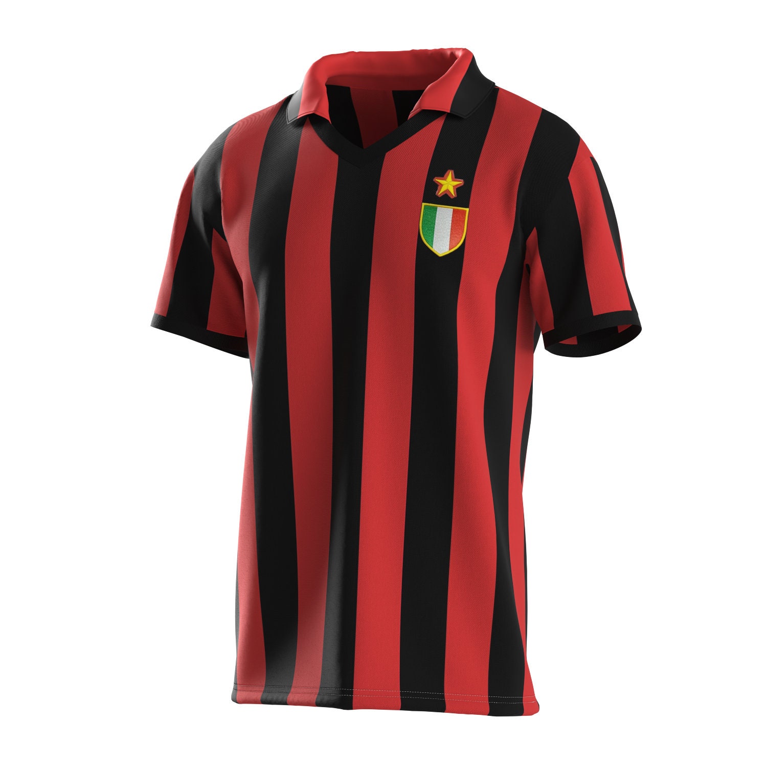 Buy Ac Milan Retro Shirt Online In India Etsy India
