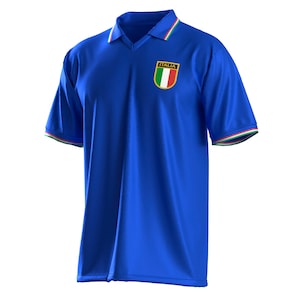 Italy Roberto Baggio 90 World Cup Home Retro Vintage Jersey