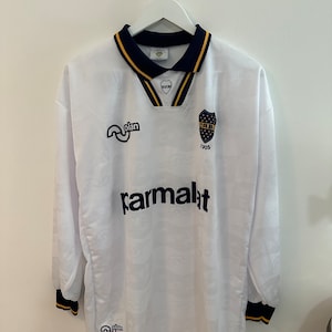 マラドーナ　ボカジュニアーズ　ユニフォーム　長袖 マラドーナ ボカジュニアーズ ユニフォーム 長袖 - メルカリ