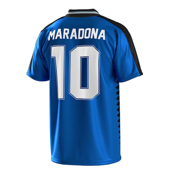 Argentina Maradona 94 USA World Cup Away Retro Vintage Jersey