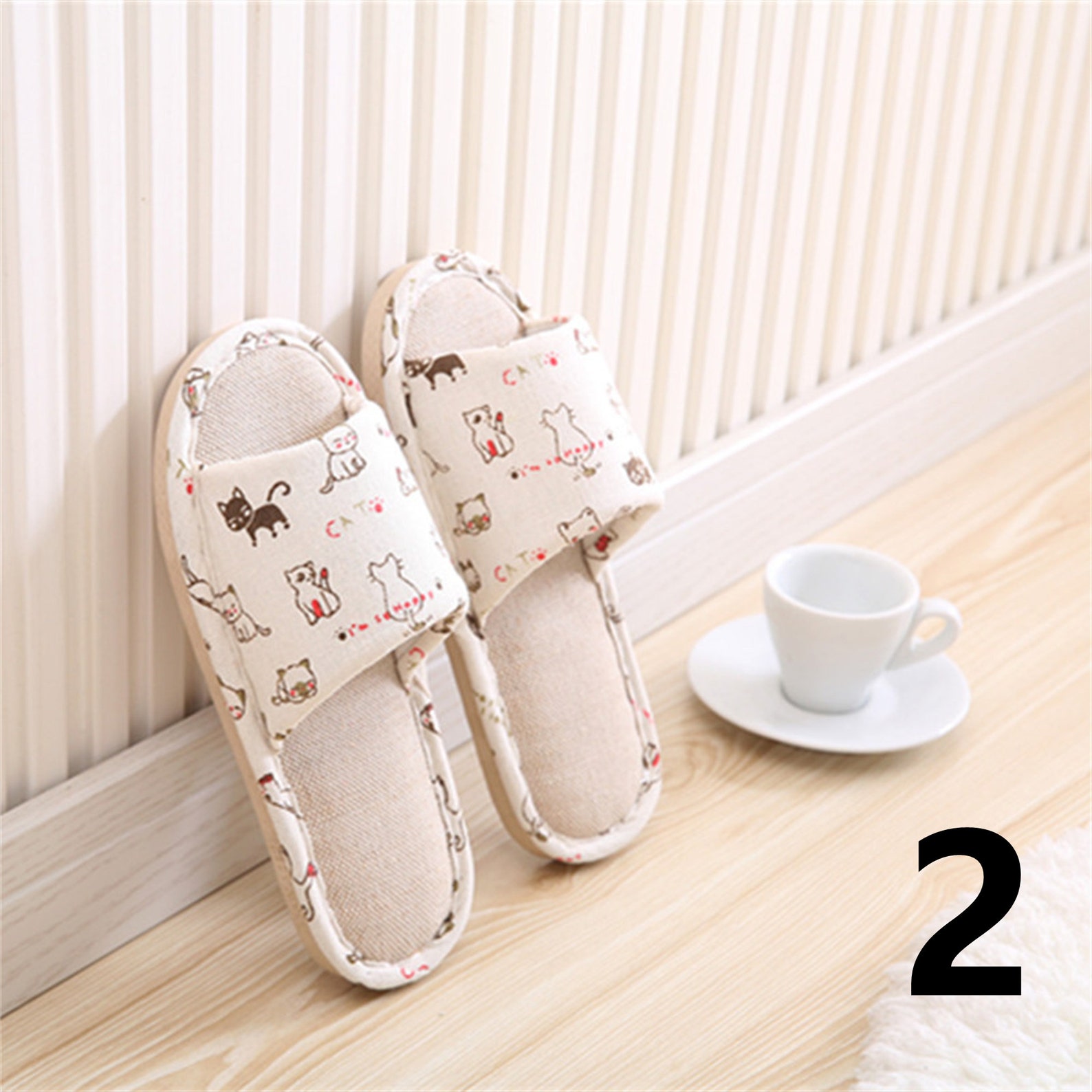 Japanese Indoor Slippers Linen Slippers Women's Etsy