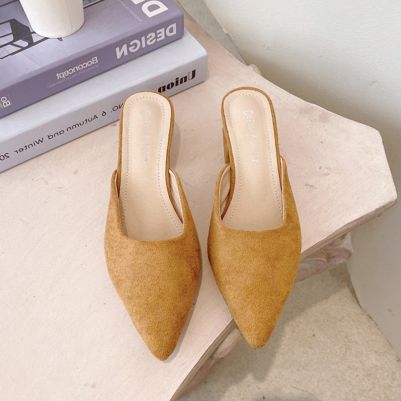 Leather Mule Shoes Mule Shoe for Woman Black Pointed Toe Etsy