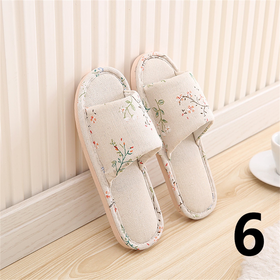 Japanese Indoor Slippers Linen Slippers Women's Etsy