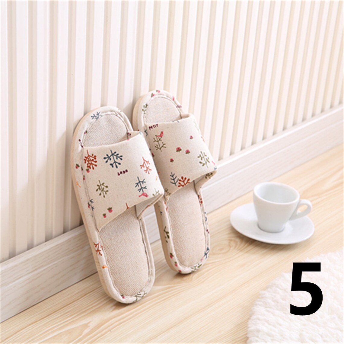 Japanese Indoor Slippers Linen Slippers Women's Etsy