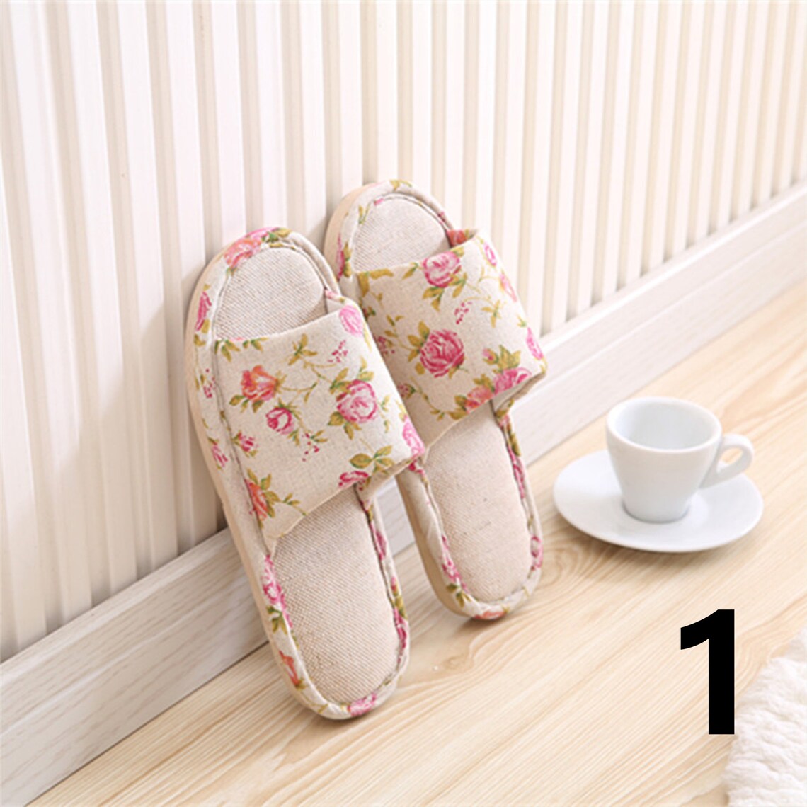 Japanese Indoor Slippers Linen Slippers Women's Etsy
