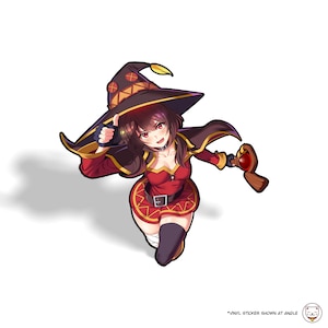 SRBB1070 Kono Subarashii Sekai ni Shukufuku wo! - Megumin Sticker anime