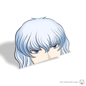 ベルセルク - グリフィス | ビニール防水ピーカーステッカーデカール | ゲーミングリグ ノートパソコン ウォーターボトル フラスコ用