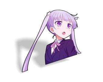 Aoba Suzukaze Anime Sticker: Waterproof Laptop Decal
