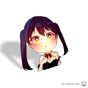 Tamaki Kotatsu Sticker: Fire Force Anime Peeker, Waterproof Vinyl Decal