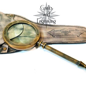 Henry Hughes 80mm Pocket Magnifying Glass