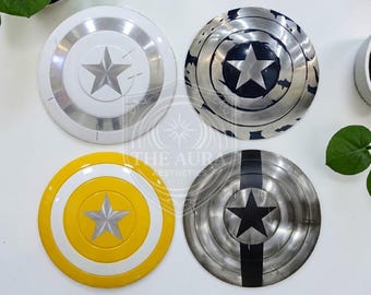 Customizable Captain Shield Prototype – Cosplay, Decor, Engraved Gift