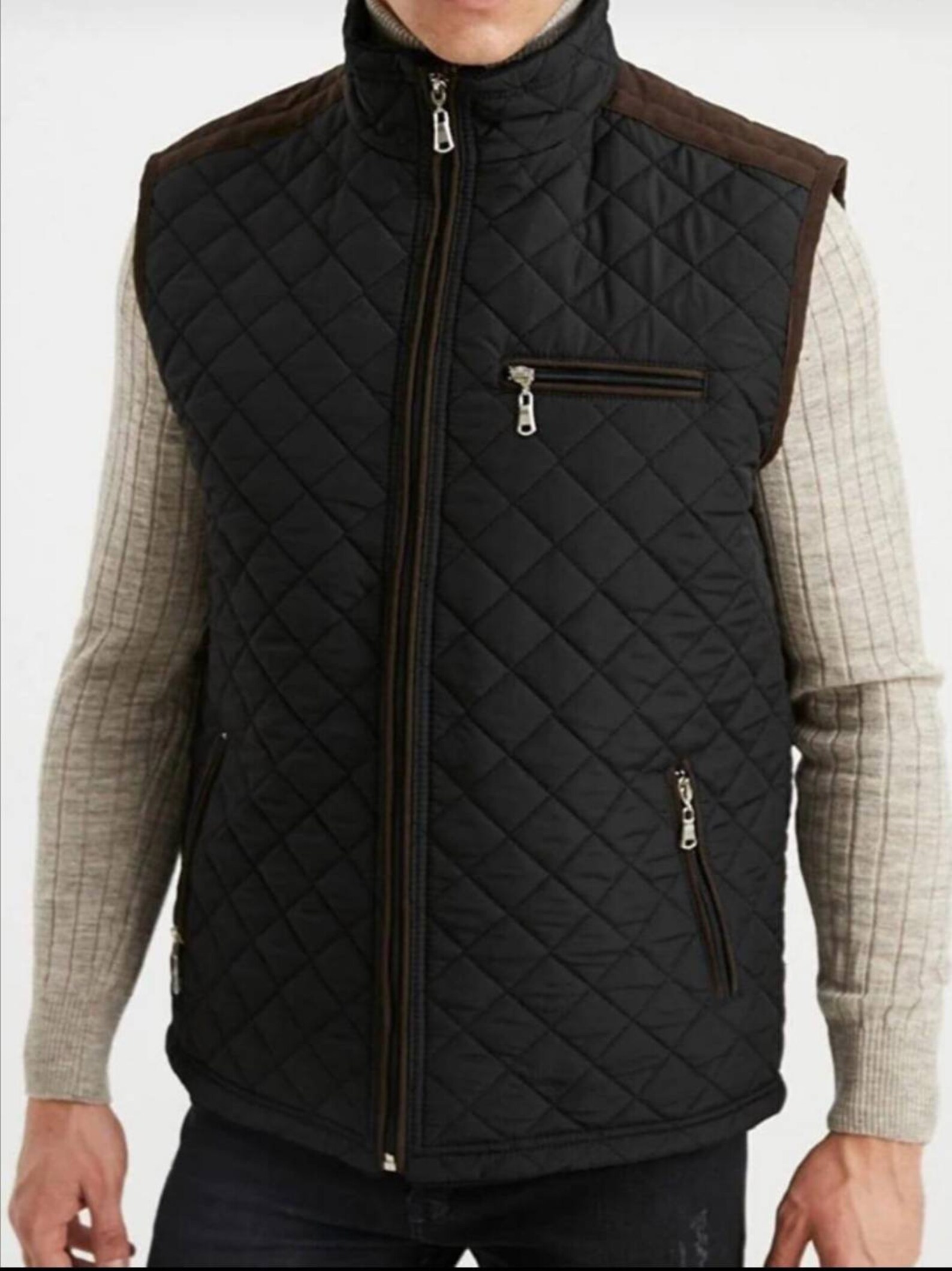 Men's Vest Men's Journalist Vest Men's Worker Etsy