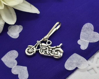 Motorbike Charm for Handfasting Cords - Pagan Wedding Keepsakes or Phone Charms