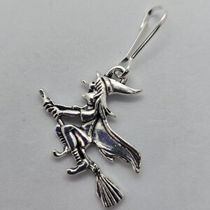 Witch Charm for Handfasting Cords Pagan Wedding Keepsakes or Phone Charms image 2