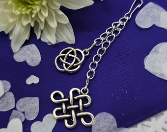 Celtic Themed Charms for Handfasting Cords - Celtic Knots/Knotwork - Pagan Wedding Keepsakes or Phone Charms