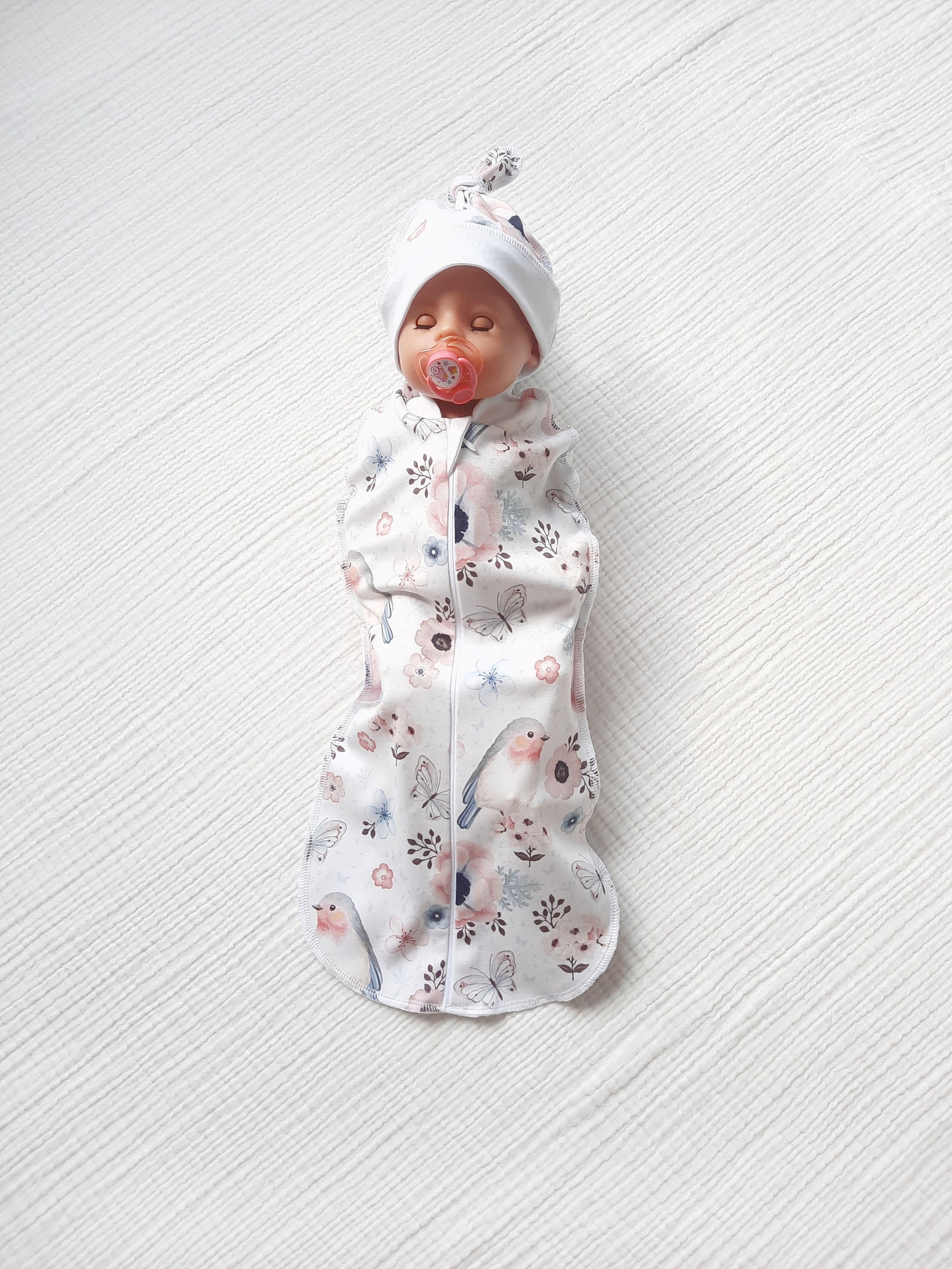 Personalized baby girl swaddle set Newborn set photography Etsy