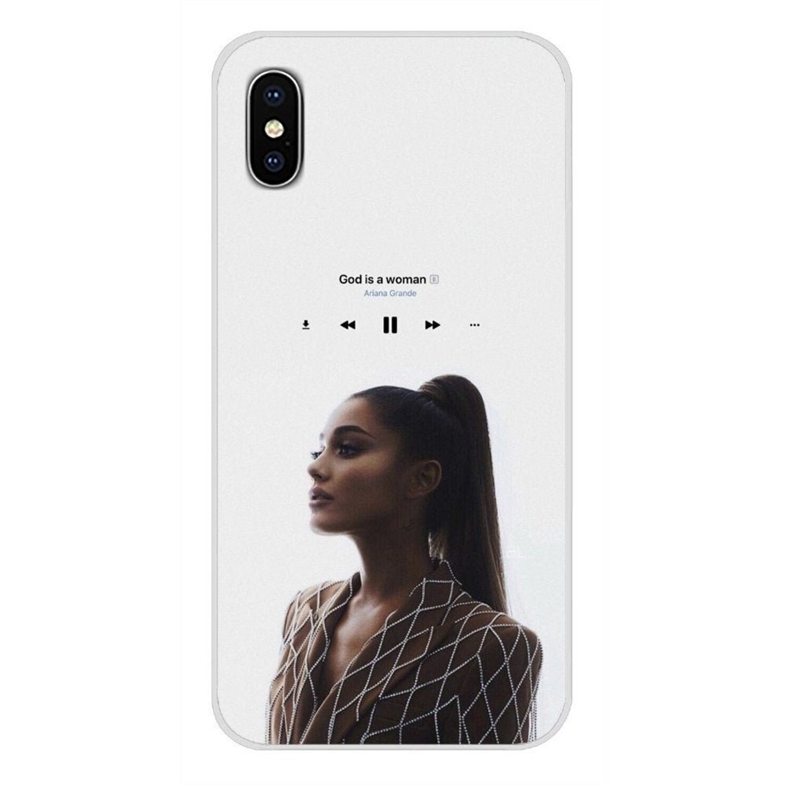 Ariana Grande Phone Case Singer Phone Case Transparent Tpu | Etsy