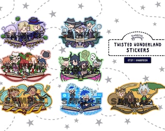 Pegatinas para dormitorio Twisted Wonderland
