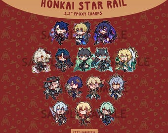 Honkai Star Rail Epoxy Charms