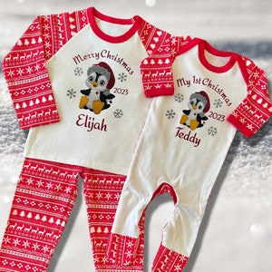 Boys discount penguin pyjamas