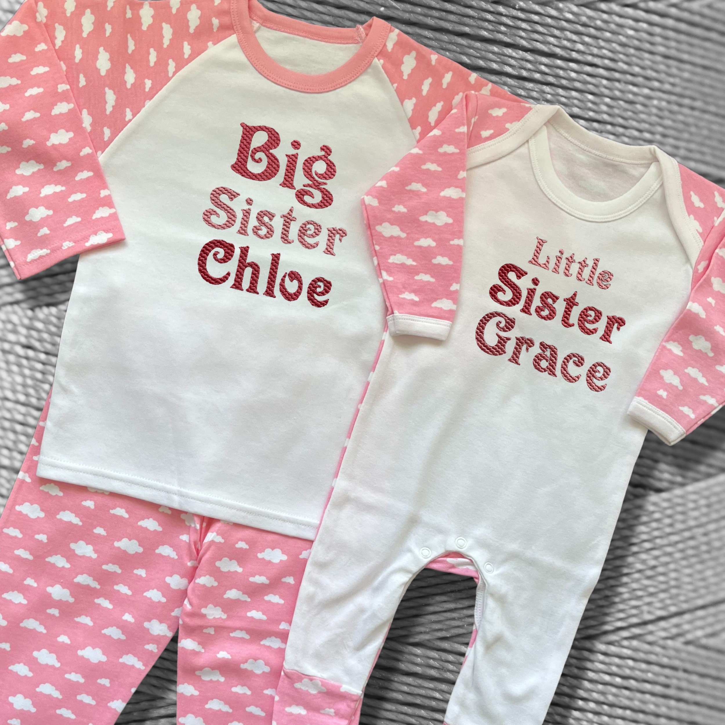 Big Sister Matching Pajamas For Sisters Big Sister Sister Matching