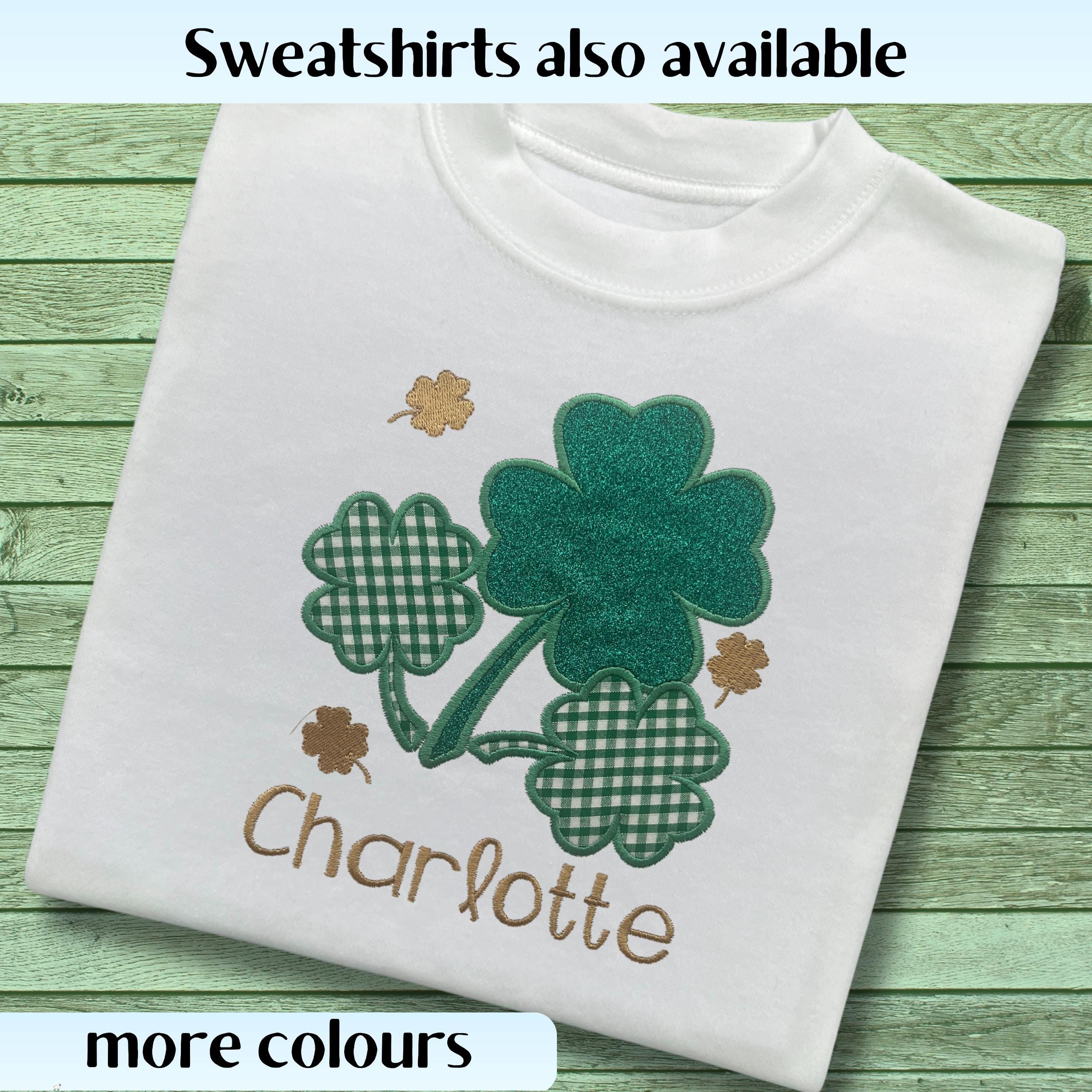 St. Patrick's Day Shirt For Women - Irish Shamrock Striped Short Sleeve Tee, Green, Medium