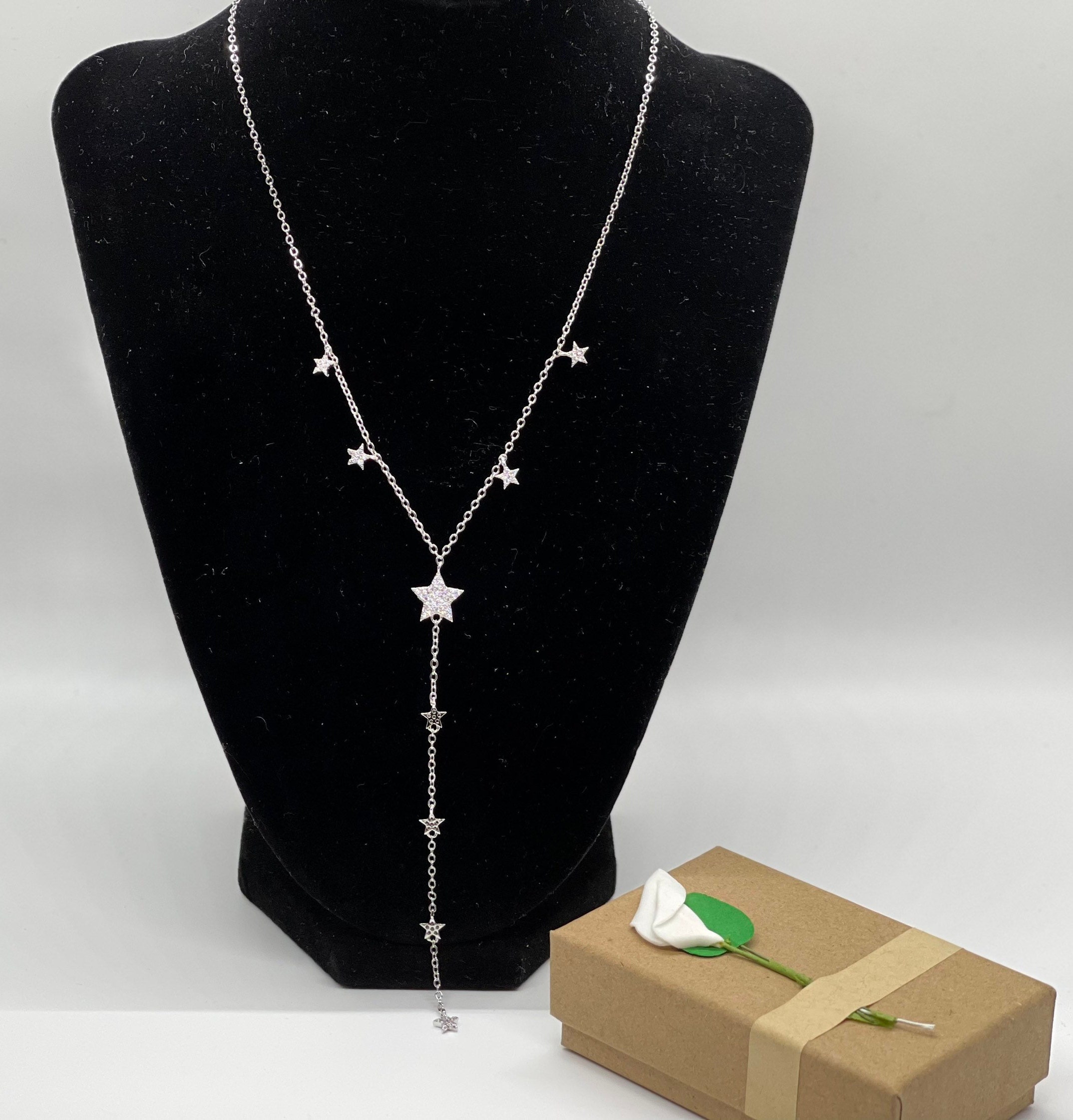 Silver Y Necklace Layering Necklace Gold Filled Delicate Etsy UK