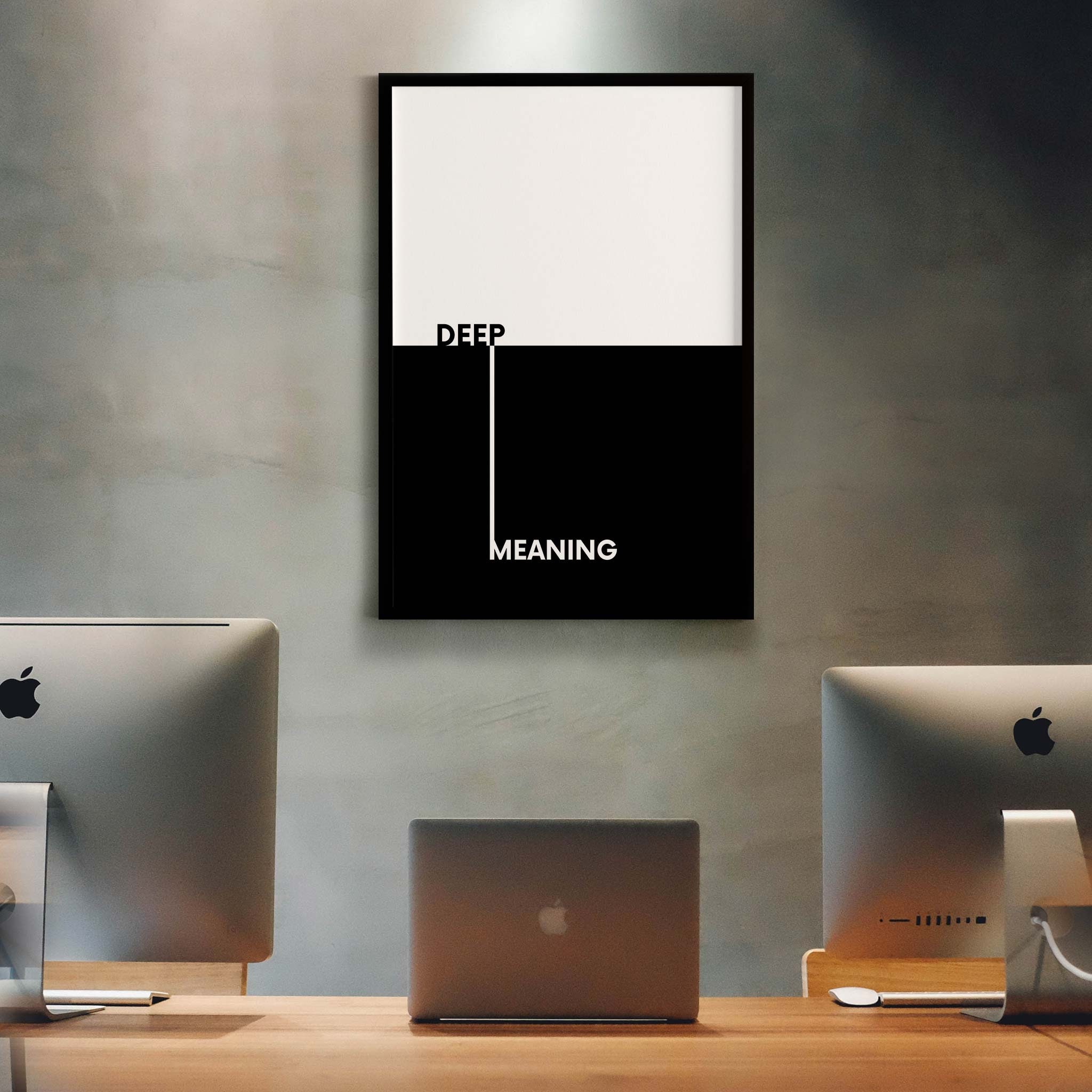 Art By Hamish Deep meaning Wall Printables UK Poster | Etsy