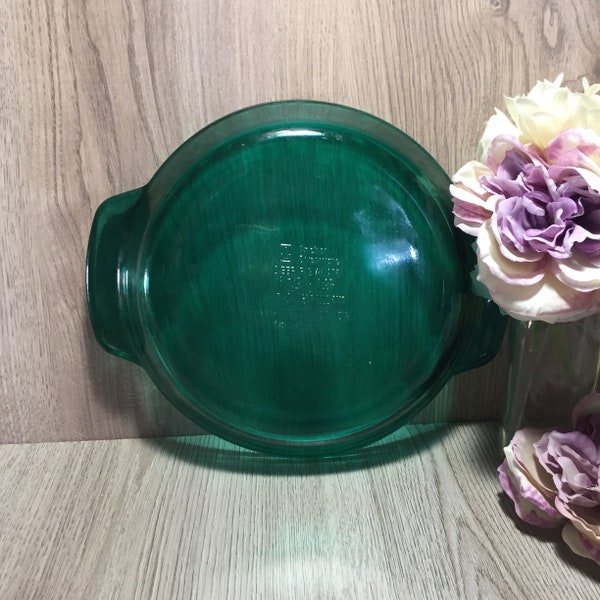 Glass Pie Plate Etsy