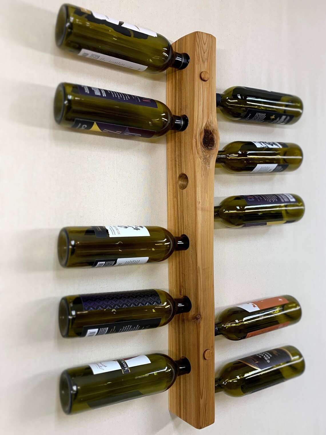 Cedar Wine Rack Unique Wine Racks 12 Bottle Wine Storage Etsy