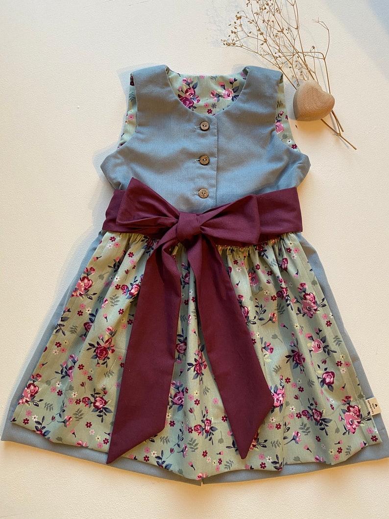 Dirndl Cordkleid 2 in 1 Größe 74 / 80 Bild 5