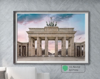 Brandenburg Gate. Berlin, Germany. Premium Photography Art Print