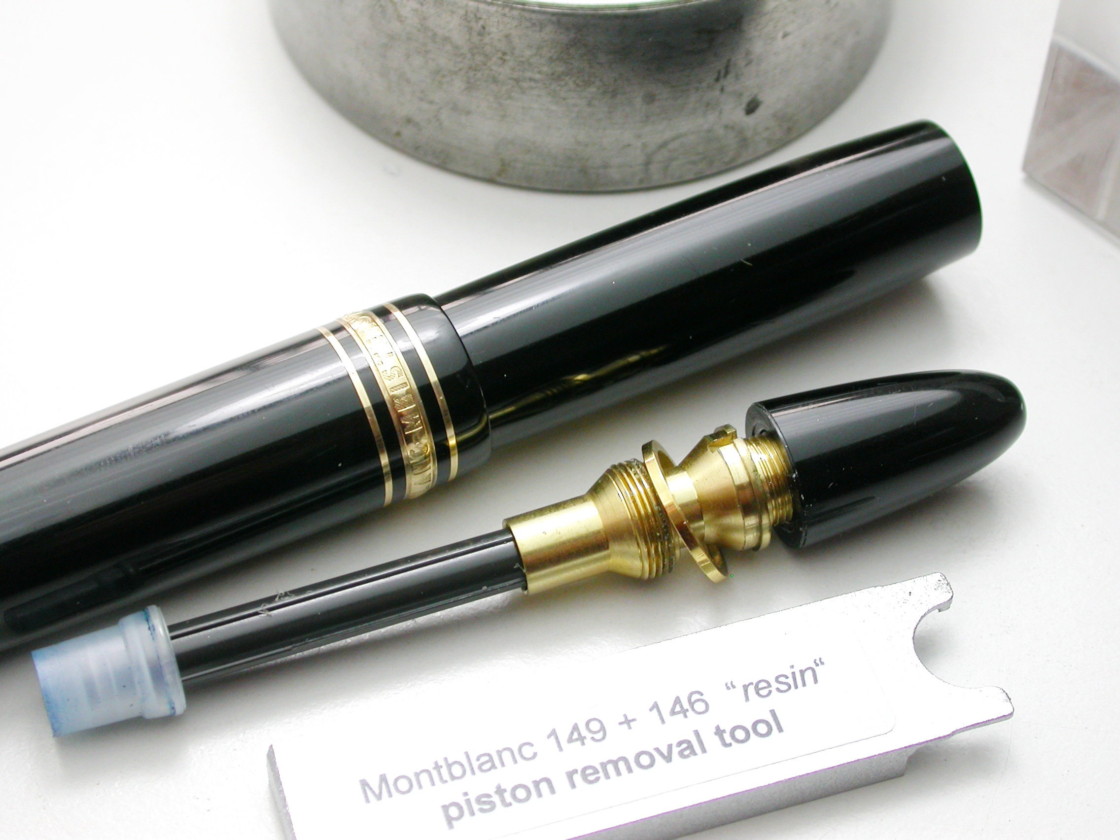 MONTBLANC MASTERPIECE 146 149 Piston Removal TOOL Fountain Pen Repair