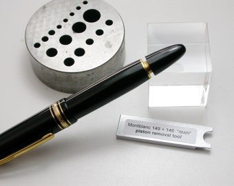 MONTBLANC MASTERPIECE 146 + 149 narzędzie do usuwania tłoka narzędzie do naprawy wiecznego pióra przywróć klucz otwieracz do kluczy