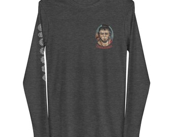 Hanuman Camisa Espiritual Chakras Unisex Camiseta de Manga Larga
