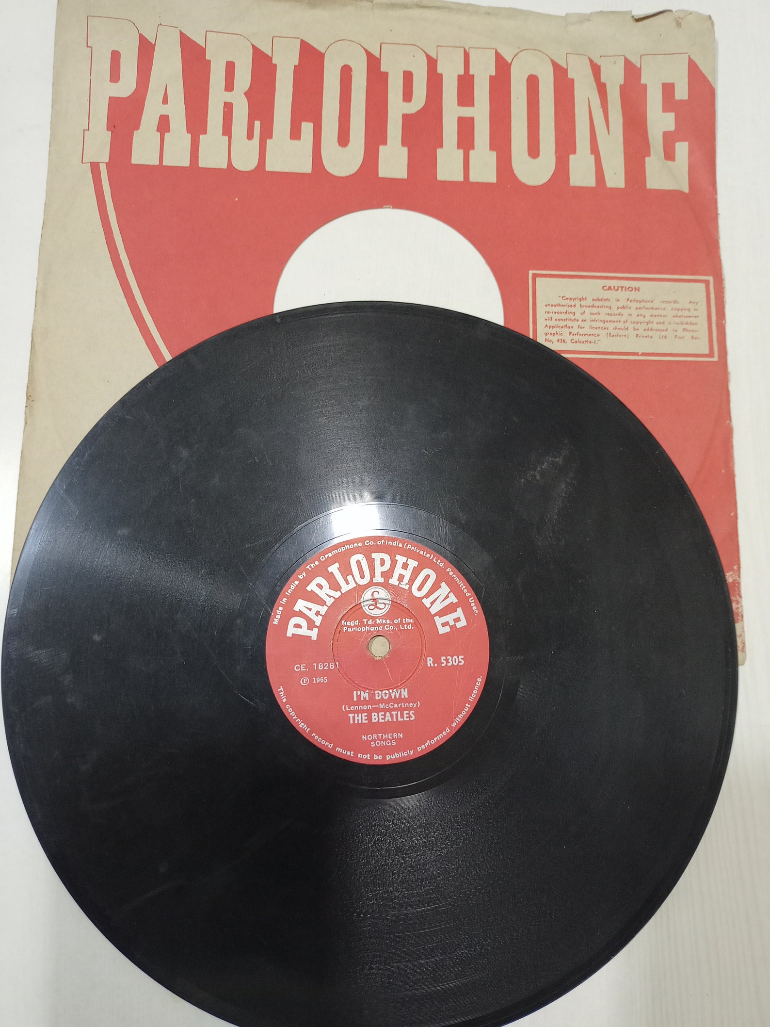 THE BEATLES 78 rpm India Indian Help /I'm Down Mega Etsy Italia