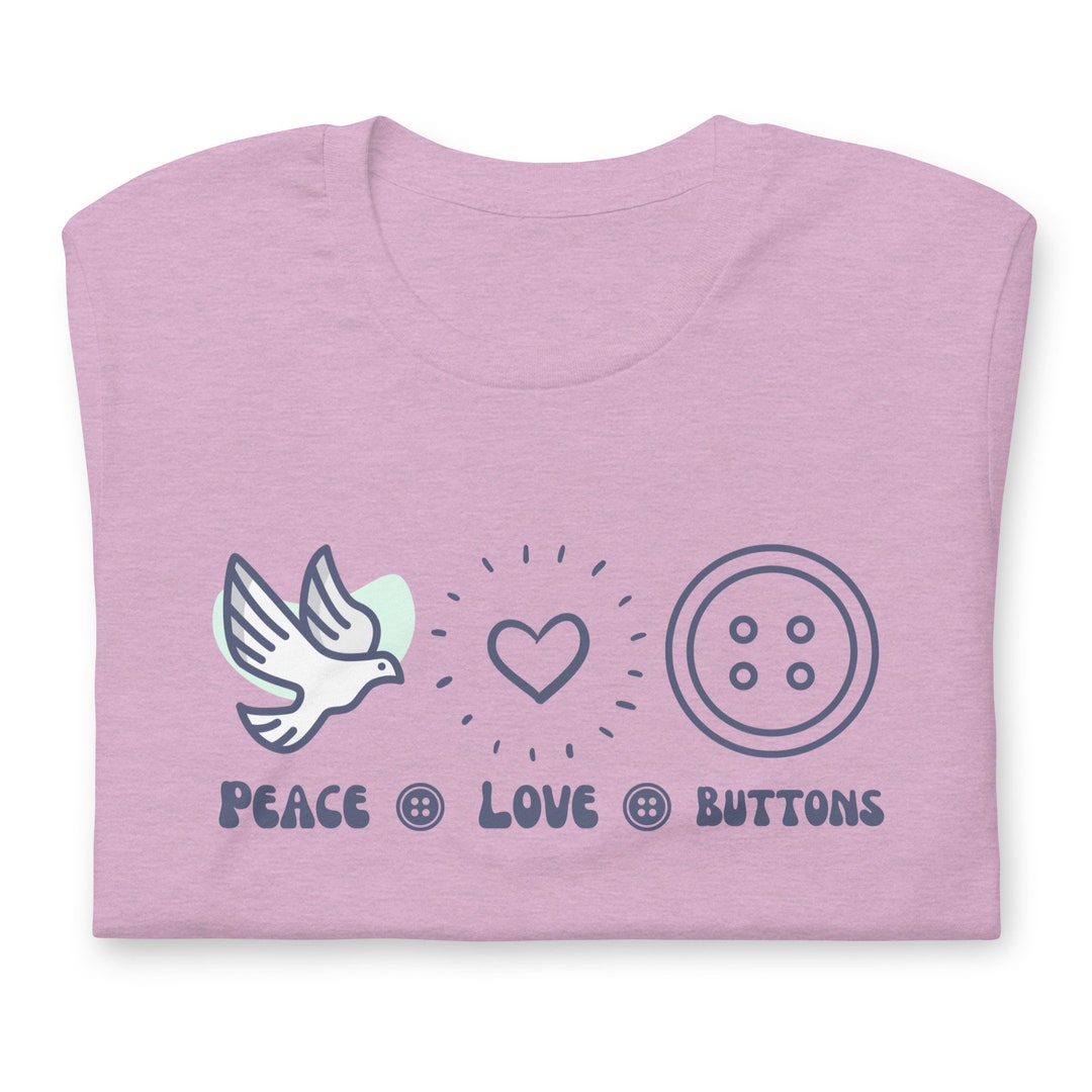 Button Collector Shirt, Button Collecting Tshirt, Button Collection ...