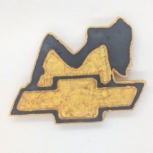 Chevy With Lady Freshie Mold