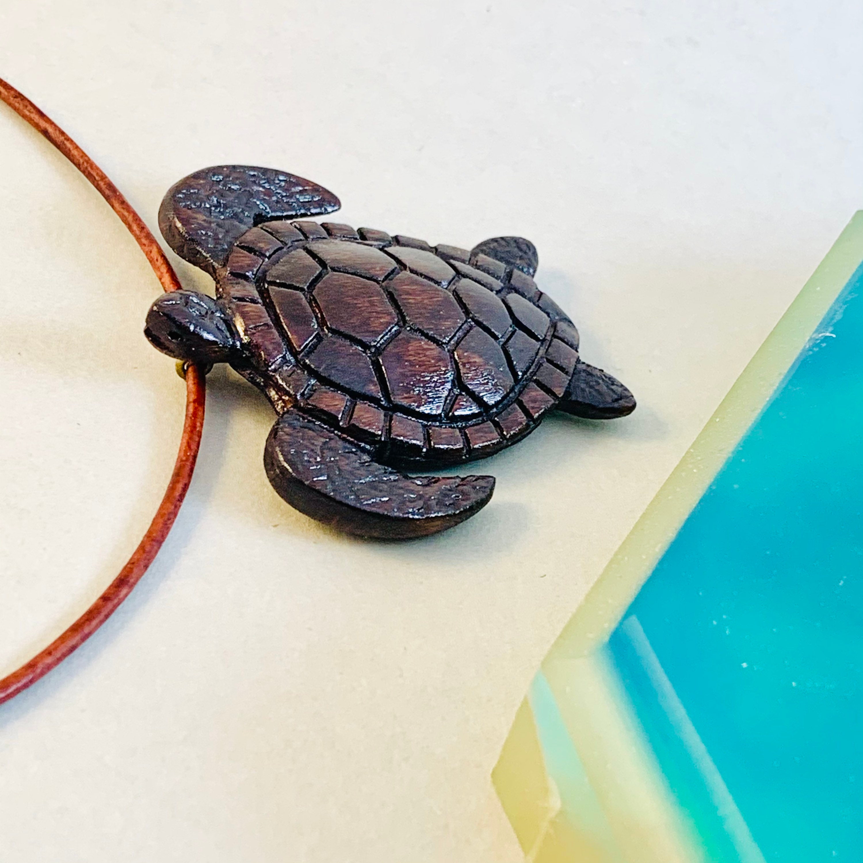 Wood Jewelry-Turtle Necklace-Natural Jewelry-Wood | Etsy