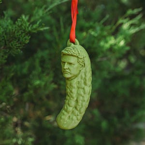 Pedro Pickle Christmas Ornament - Pedro Pascal, PATSPRINTS3D Exclusive Item