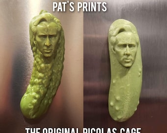 Picolas Cage Fridge Magnet