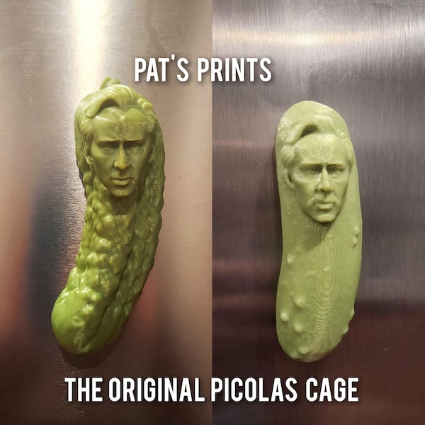 Picolas Cage Fridge Magnet