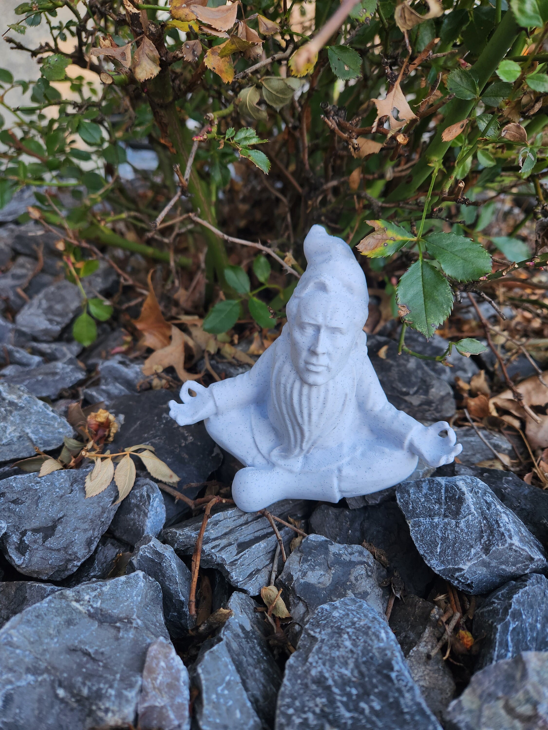 Zen Nicolas Cage Gnome - Pat's Prints Exclusive 3D - Etsy